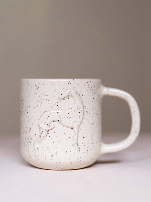 Sighthound Mug 500 ml - Speckled Beige
