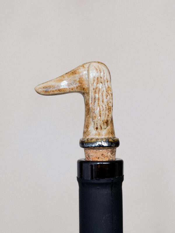 Korek do wina - złoto-beżowy saluki