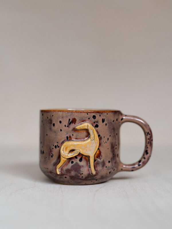 Saluki Mug 180 ml - Plum And Amber