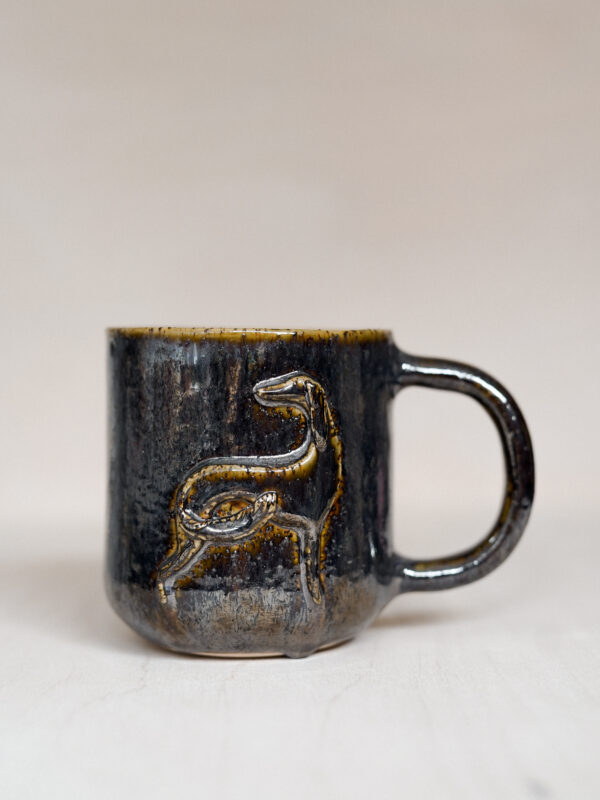 Saluki Mug 500 ml - Sparkling Black